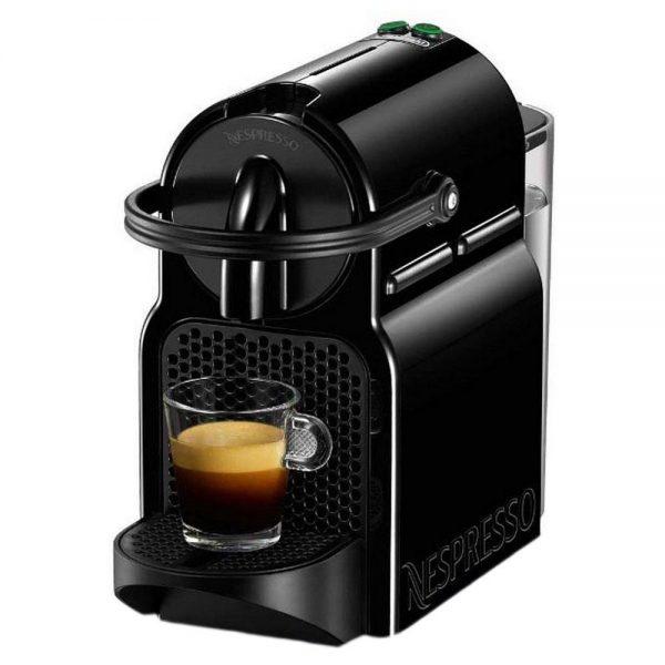 AKCIJA Nespresso Delonghi Inissia black+Lavazza Tierra 100 kapsula