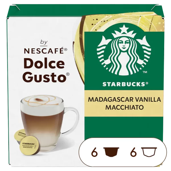 Dolce gusto Starbucks Macchiato Madagaskar Vanilla