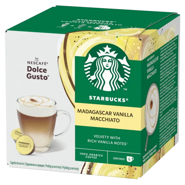 Dolce gusto Starbucks Macchiato Madagaskar Vanilla